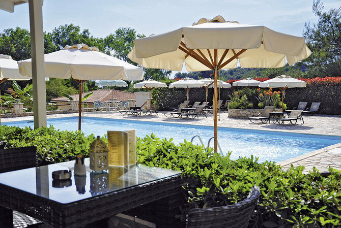 Aquarius Hotel Vasilikí Dış mekan fotoğraf